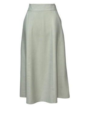 SAIA MIDI GODE COM RECORTES - CINZA