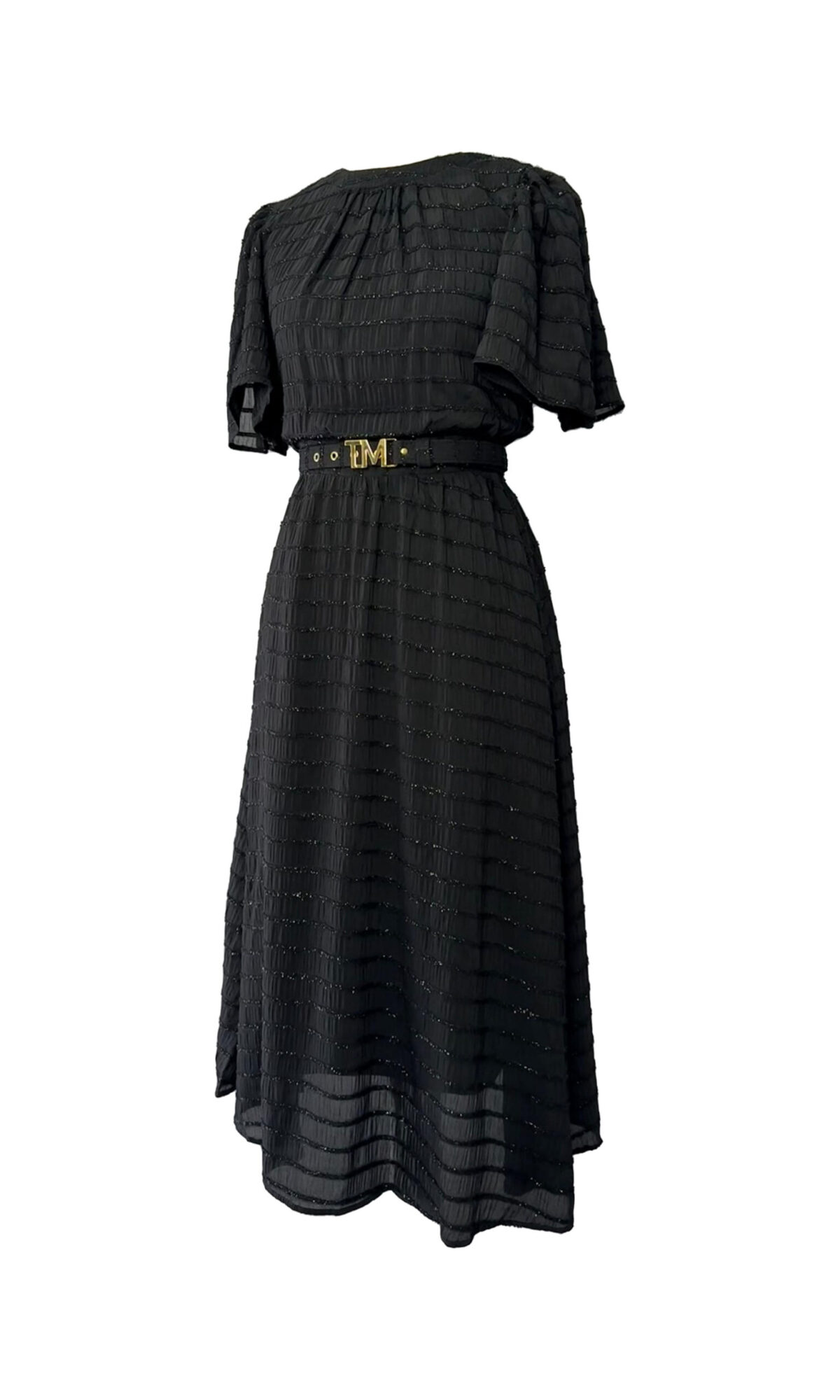 VESTIDO MIDI - PRETO - Imagem 2