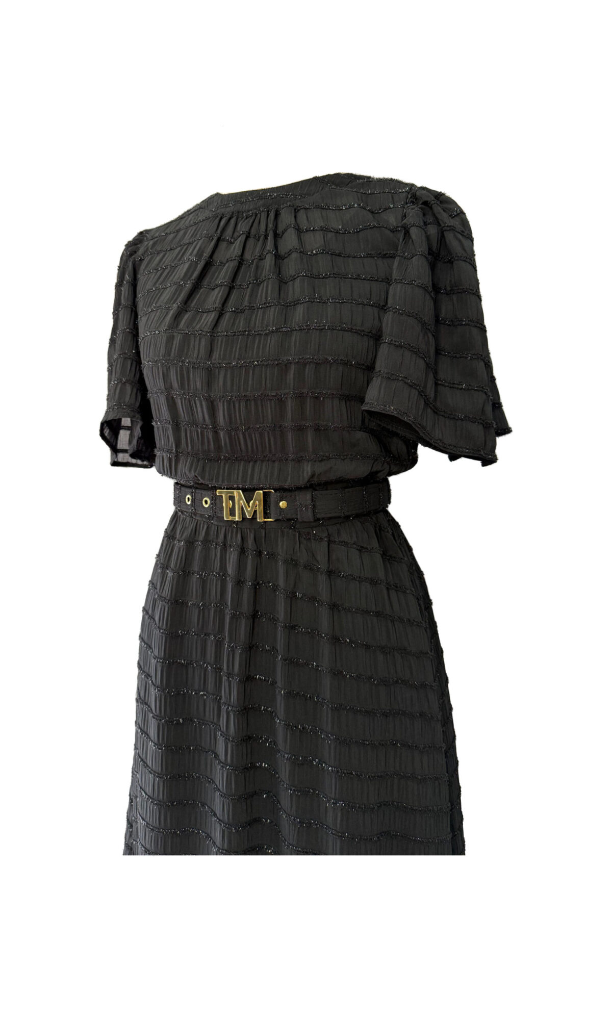 VESTIDO MIDI - PRETO - Imagem 4