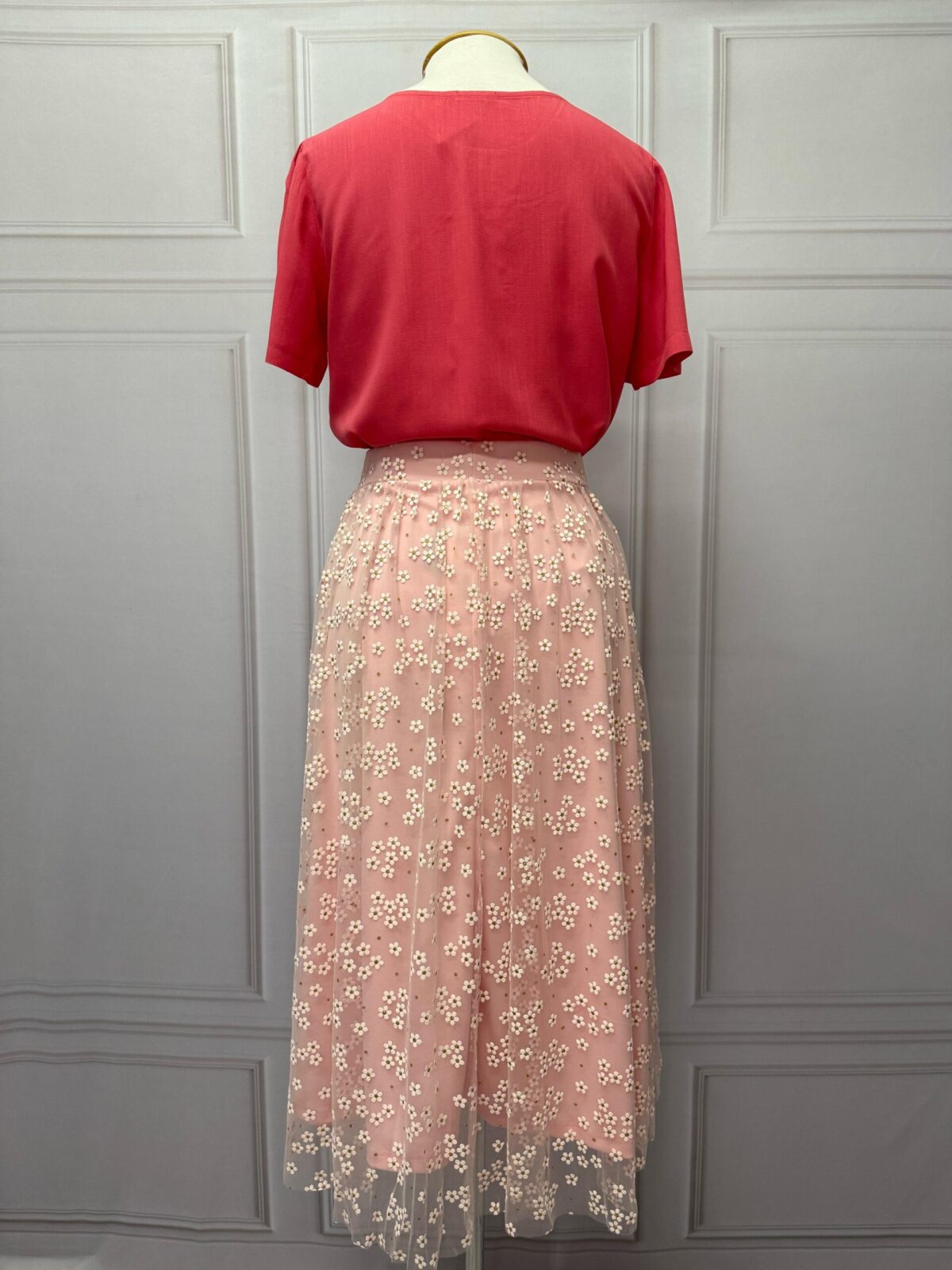 SAIA COM TULE - ROSA - Imagem 5