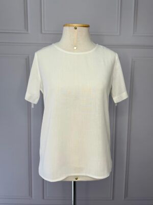 BLUSA COM DETALHE NA MANGA - OFF