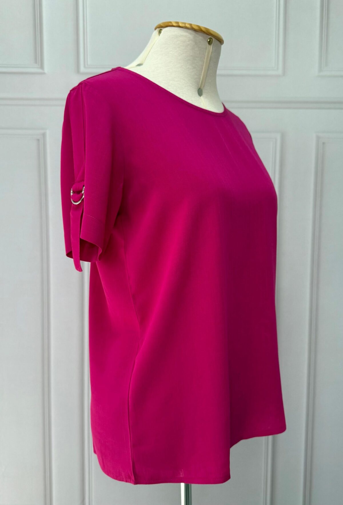 BLUSA COM DETALHE NA MANGA - RUBI - Imagem 4
