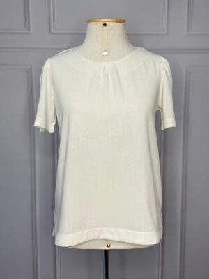 BLUSA DECOTE FRANZIDO - OFF