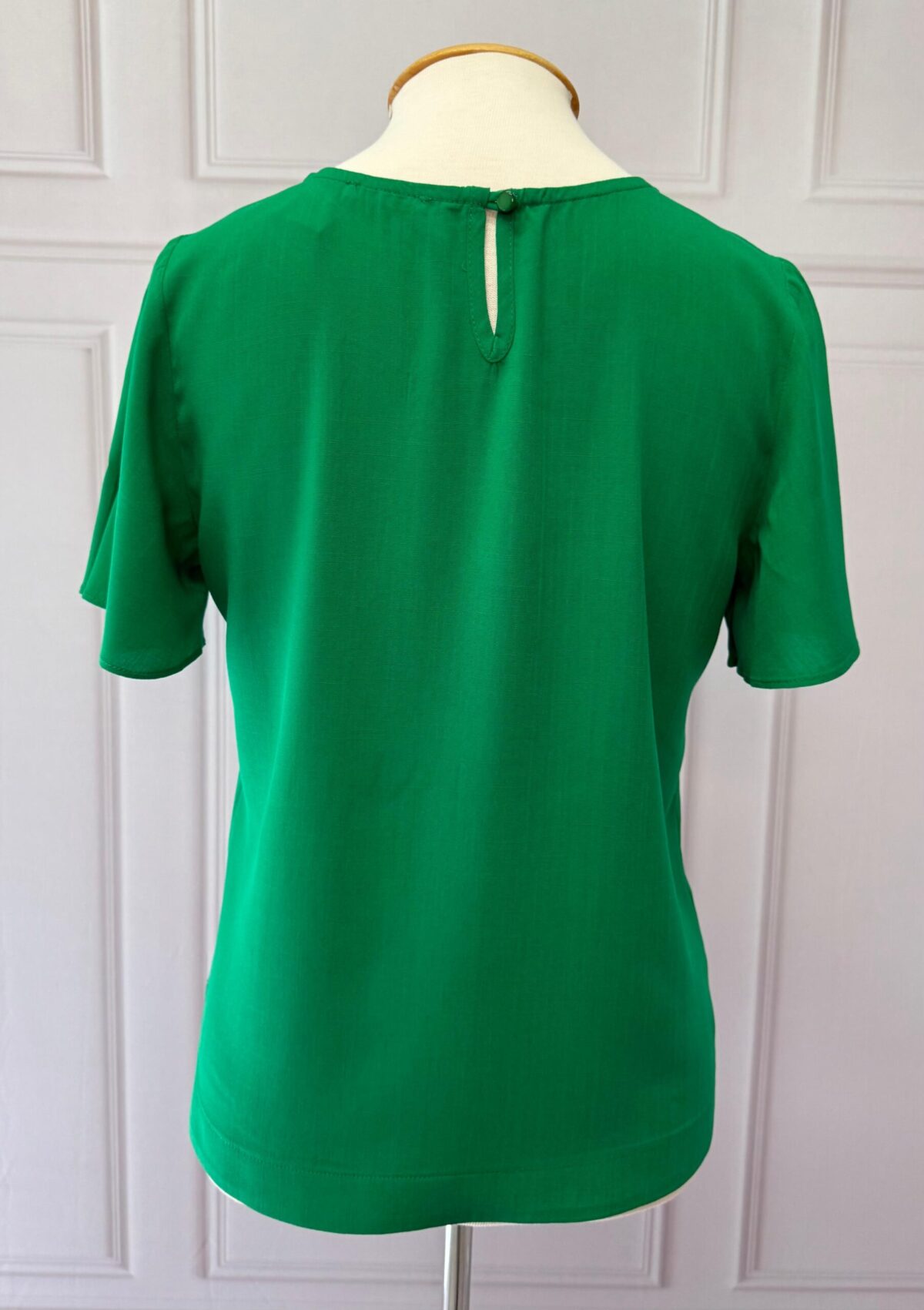 BLUSA EVASE COM RECORTE - VERDE - Imagem 5