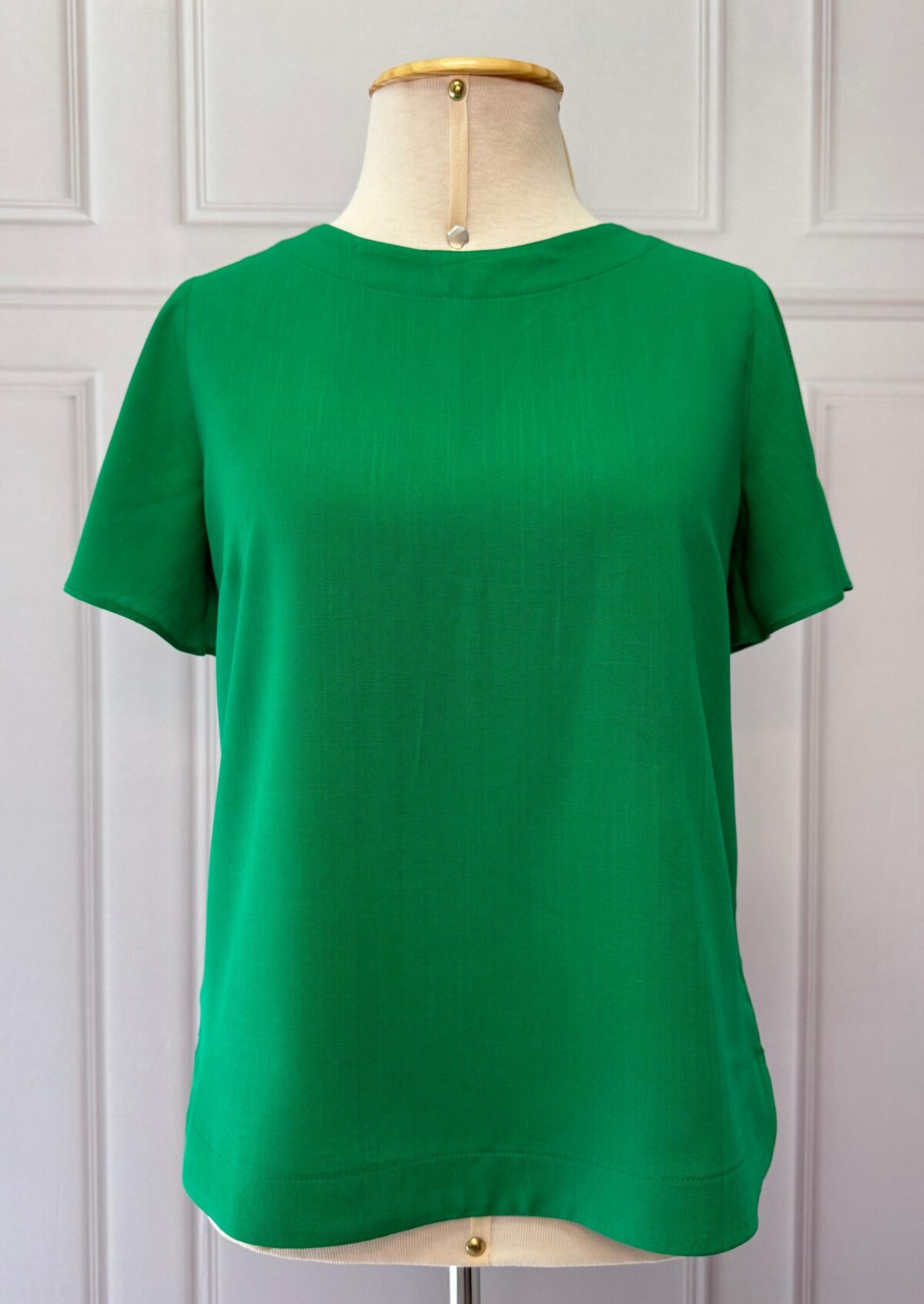 BLUSA EVASE COM RECORTE - VERDE