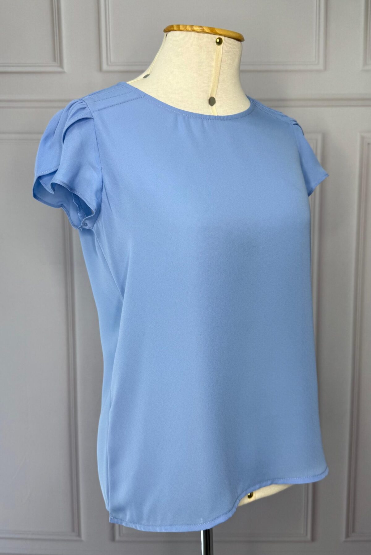 BLUSA MANGA TULIPA - AZUL - Imagem 2