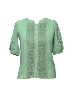 CAMISA MANGA 3/4 - VERDE