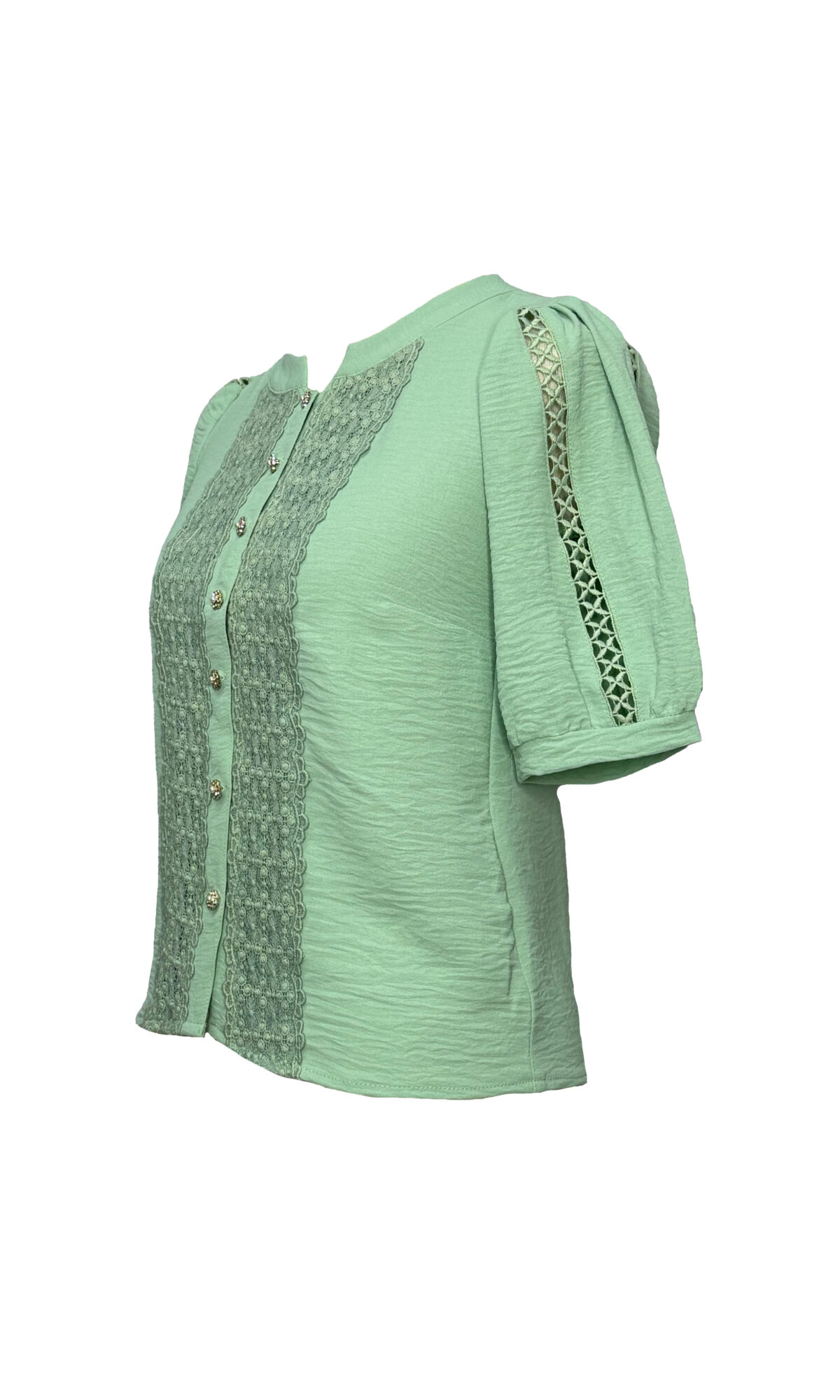 CAMISA MANGA 3/4 - VERDE - Imagem 3