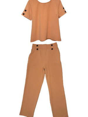 CONJUNTO COM BOTÃO CAMEL
