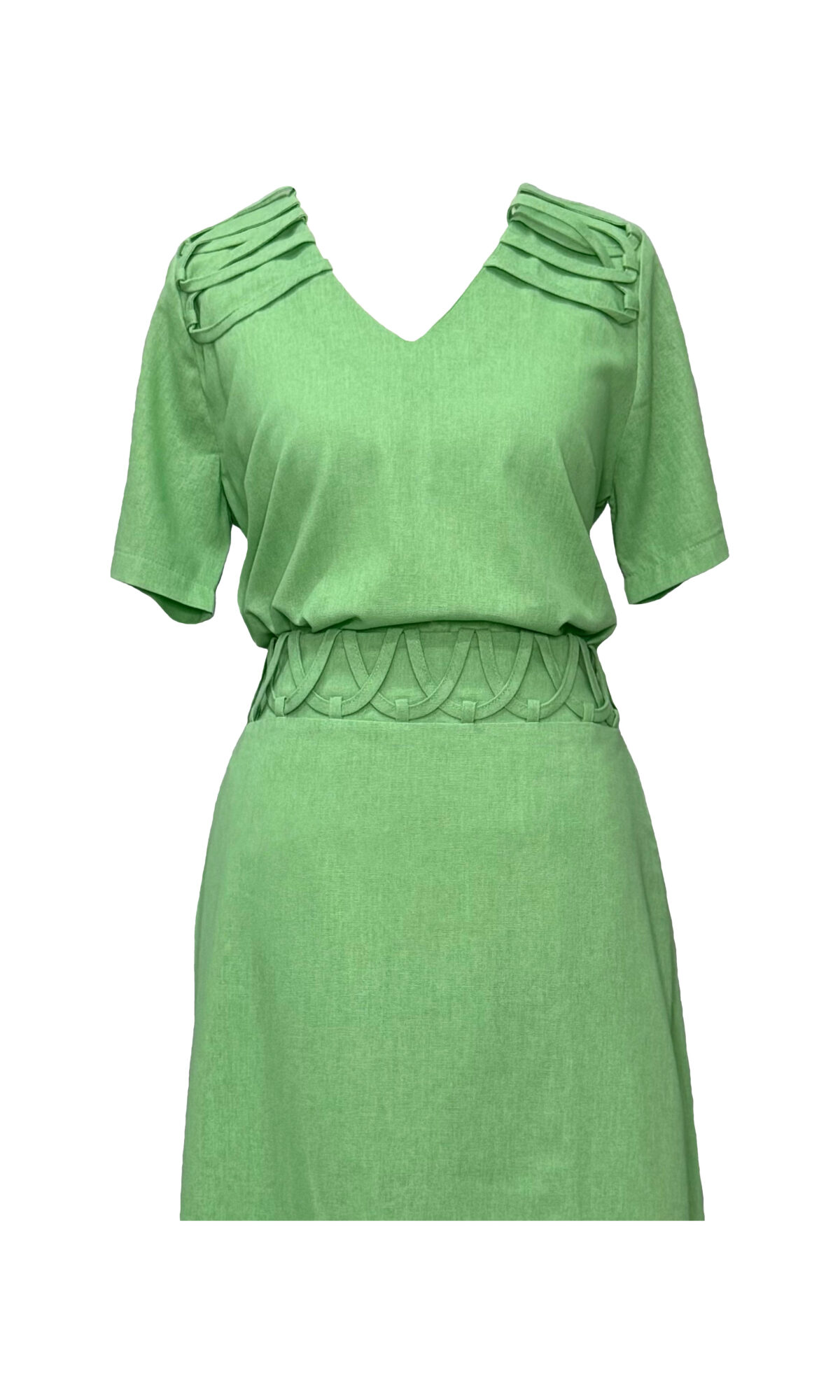 CONJUNTO COM SAIA VERDE - Imagem 4