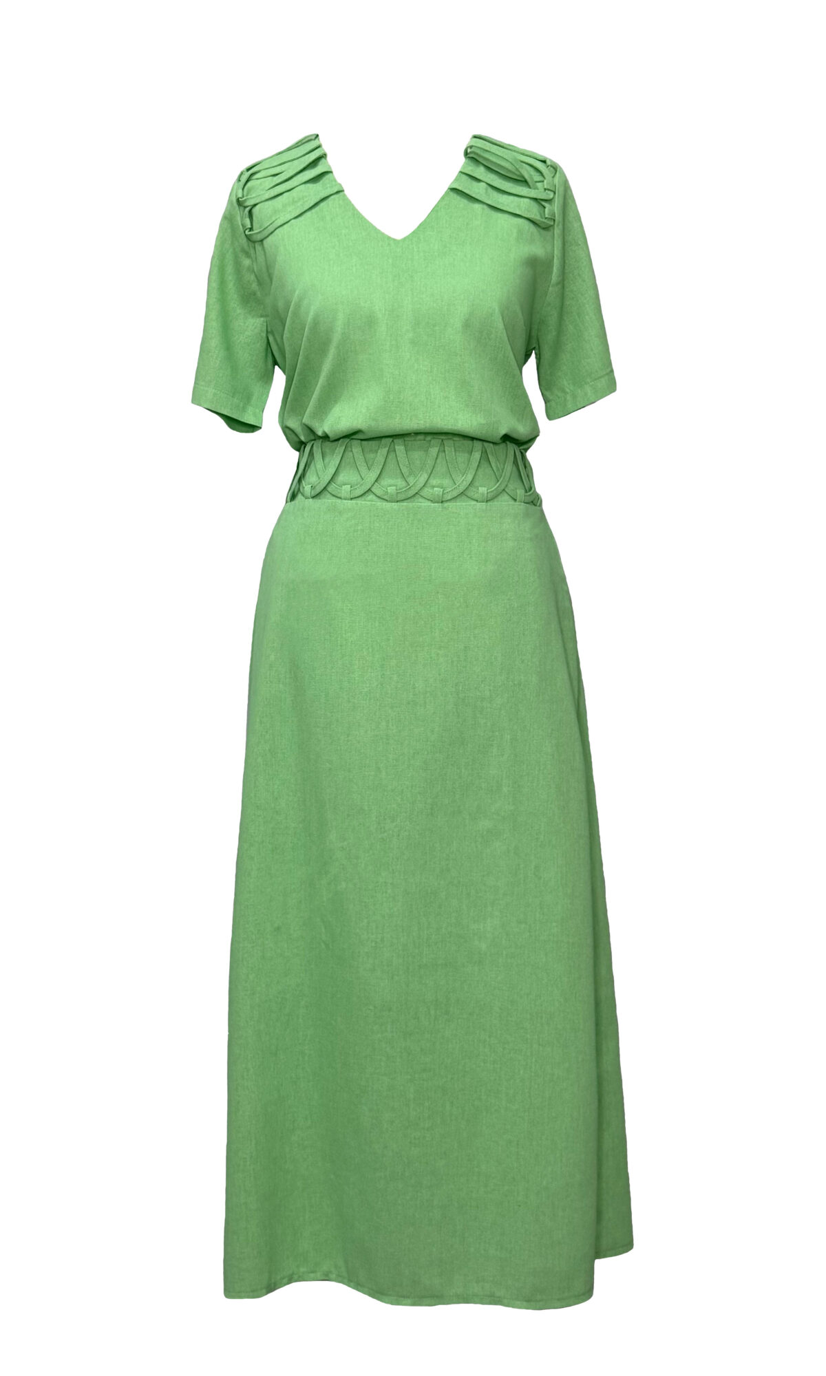 CONJUNTO COM SAIA VERDE