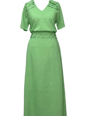CONJUNTO COM SAIA VERDE