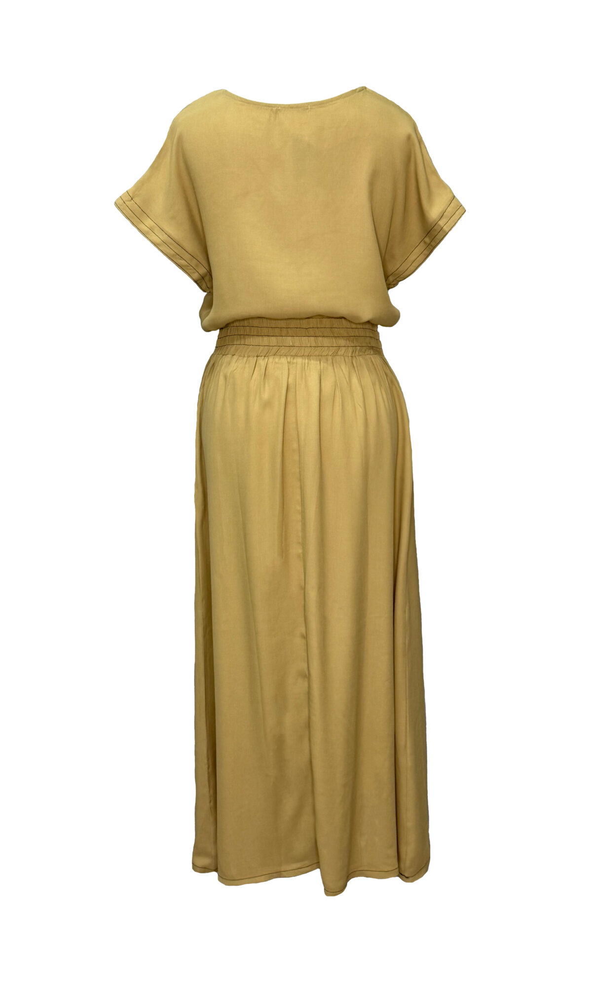 CONJUNTO COM SAIA VISCOSE BEGE - Imagem 5
