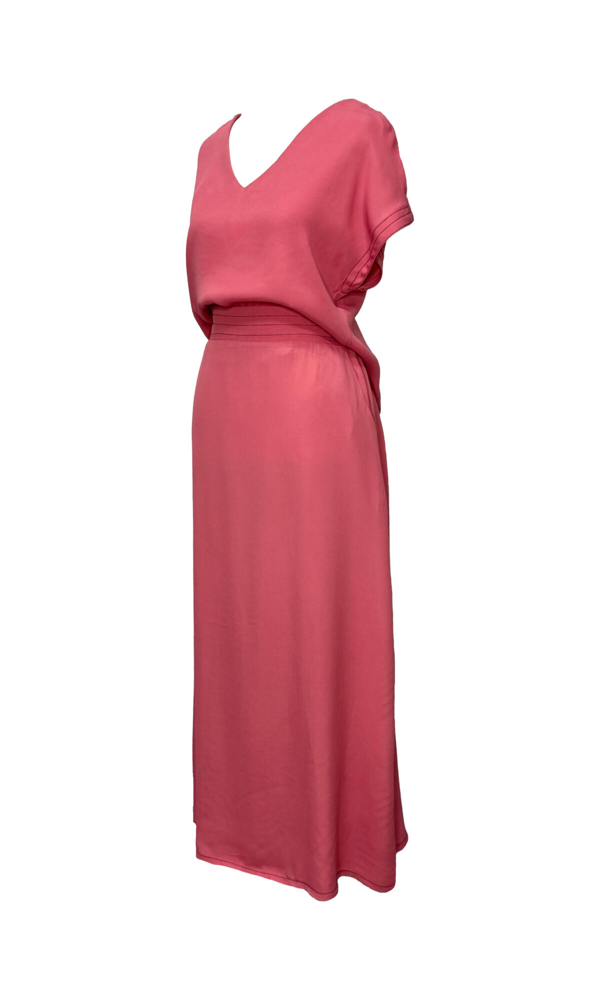 CONJUNTO COM SAIA VISCOSE ROSE - Imagem 3