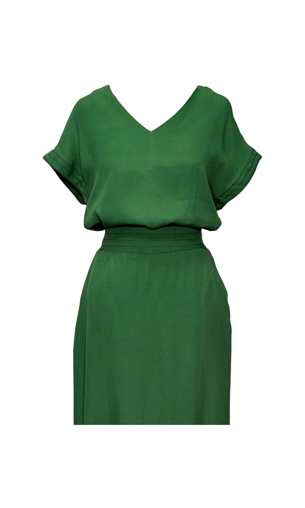 CONJUNTO COM SAIA VISCOSE VERDE - Imagem 4