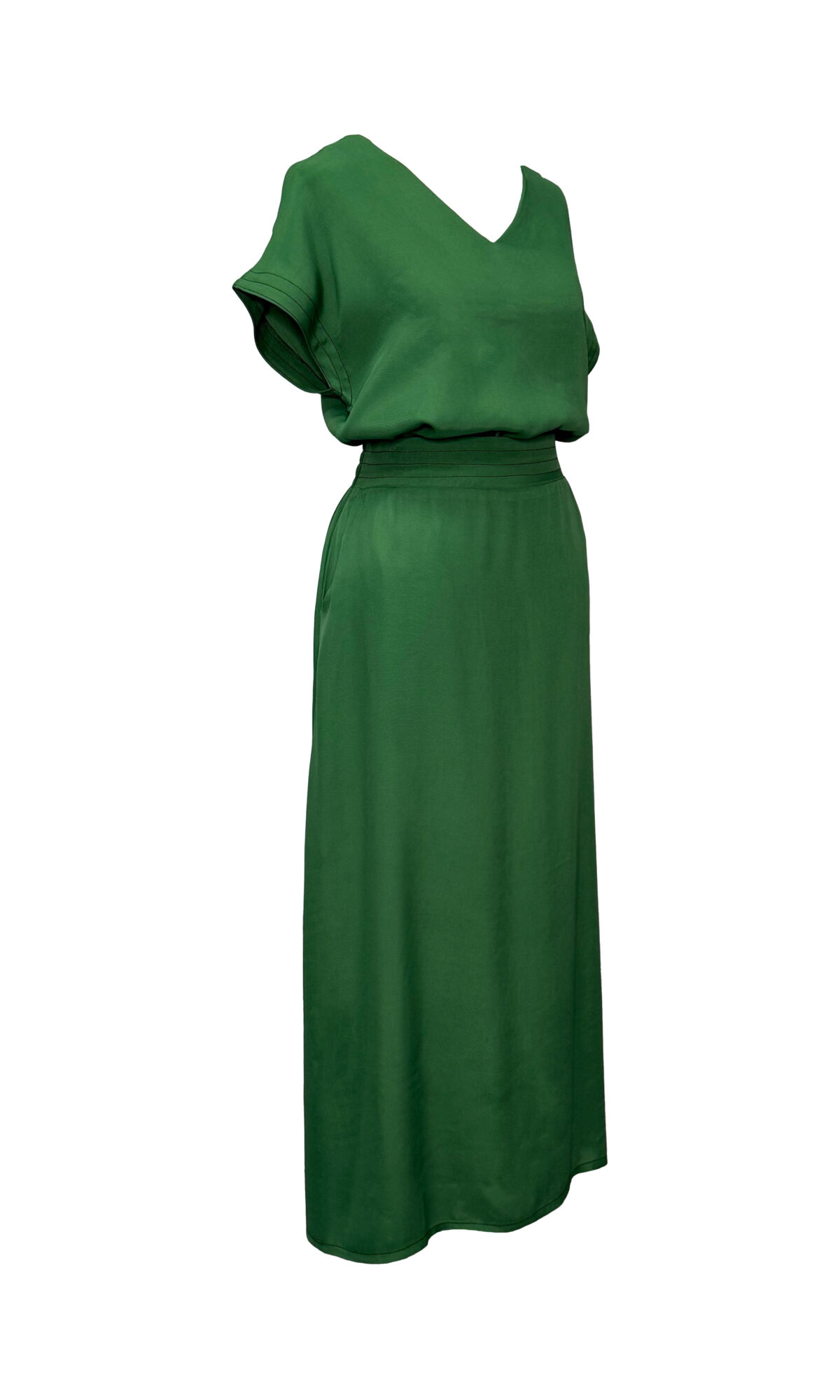 CONJUNTO COM SAIA VISCOSE VERDE - Imagem 2