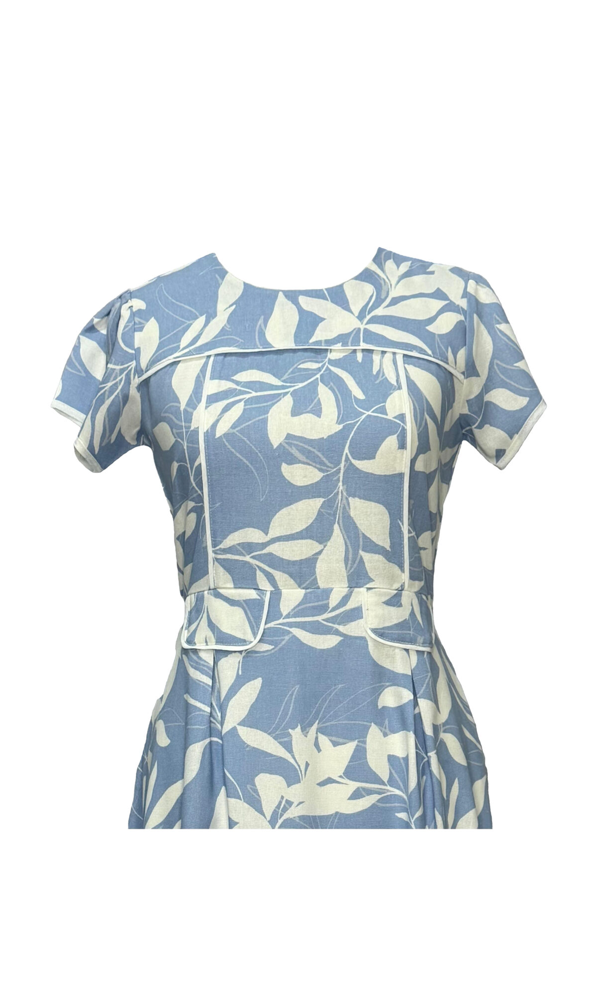 VESTIDO FLORIDO - AZUL - Imagem 4