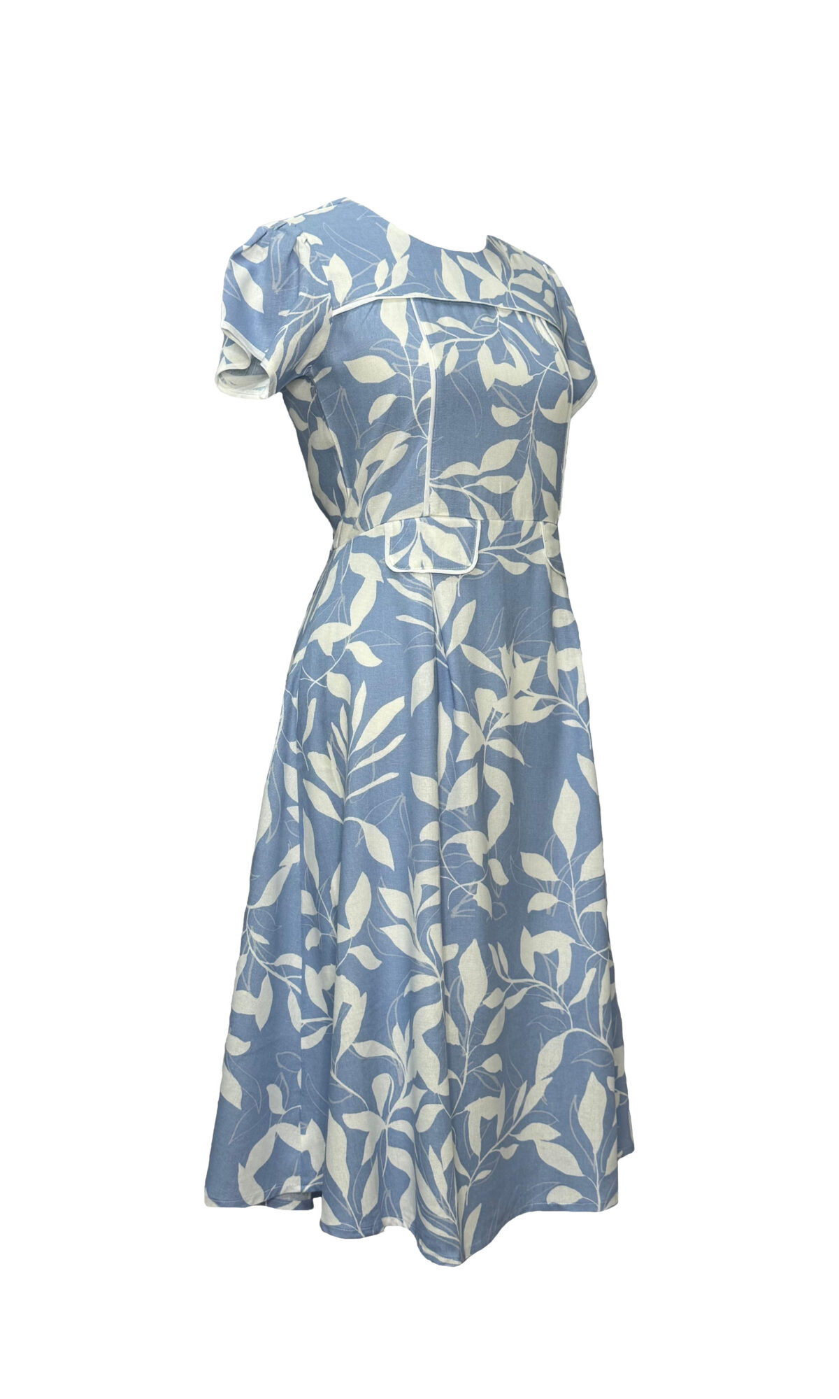 VESTIDO FLORIDO - AZUL - Imagem 2