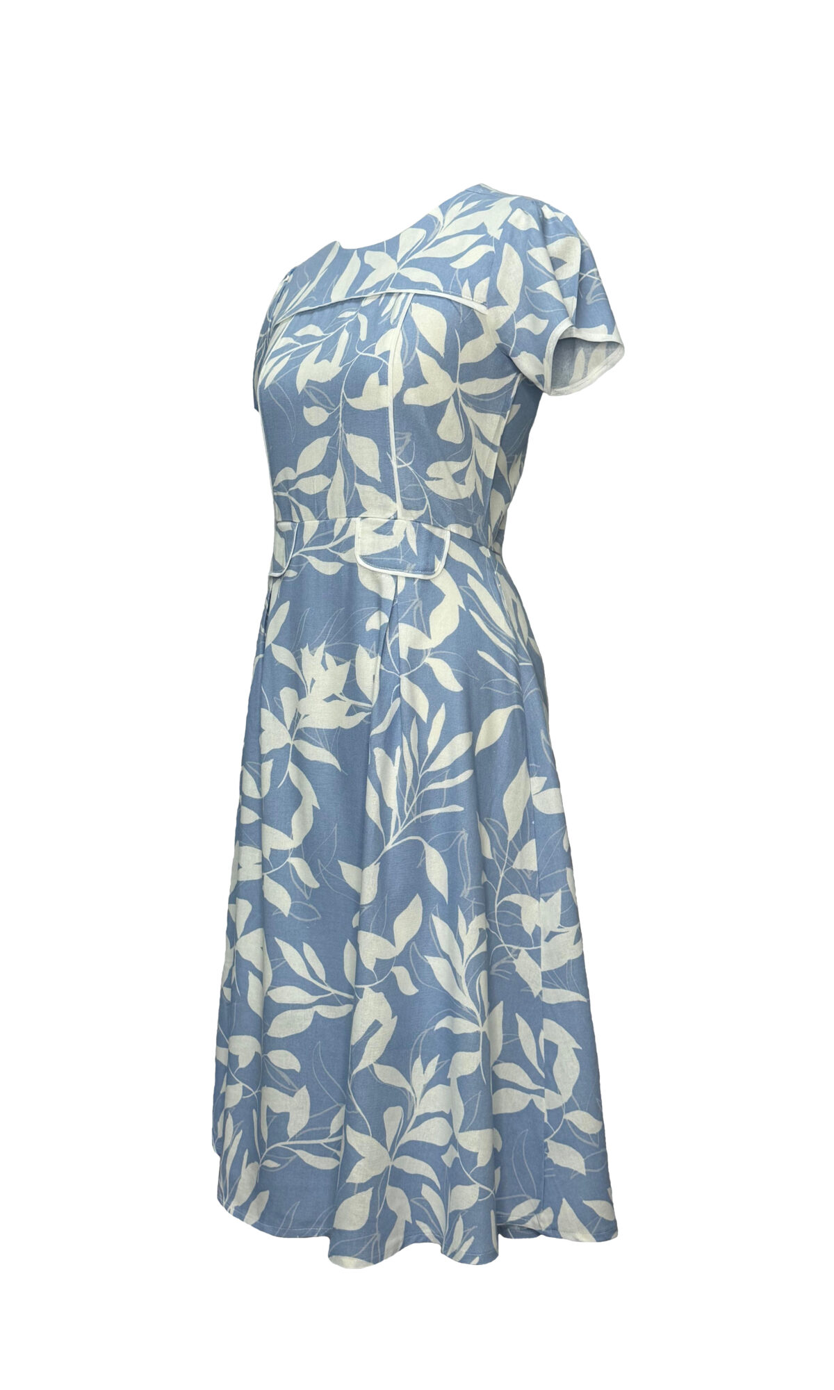 VESTIDO FLORIDO - AZUL - Imagem 3