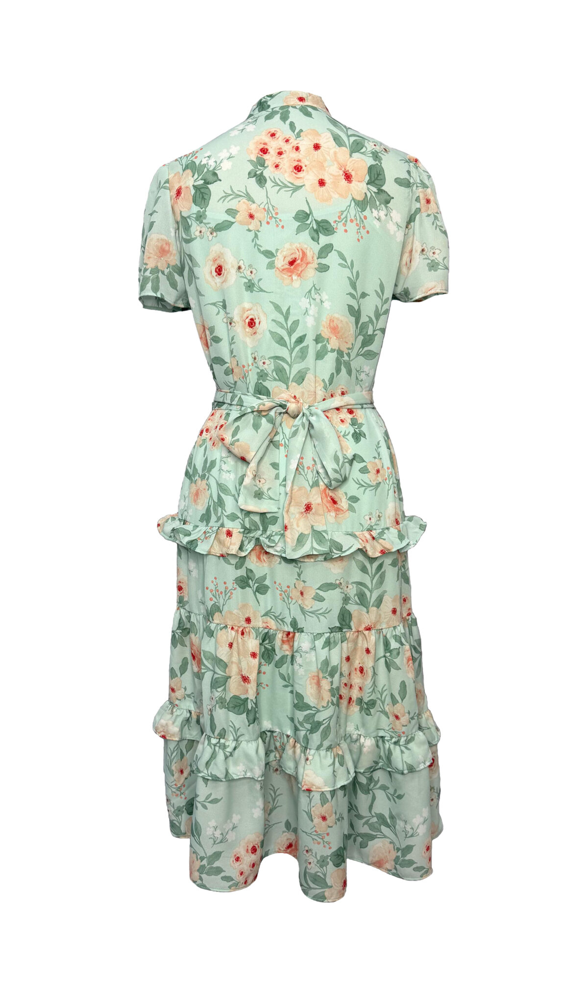 VESTIDO FLORIDO - VERDE - Imagem 5