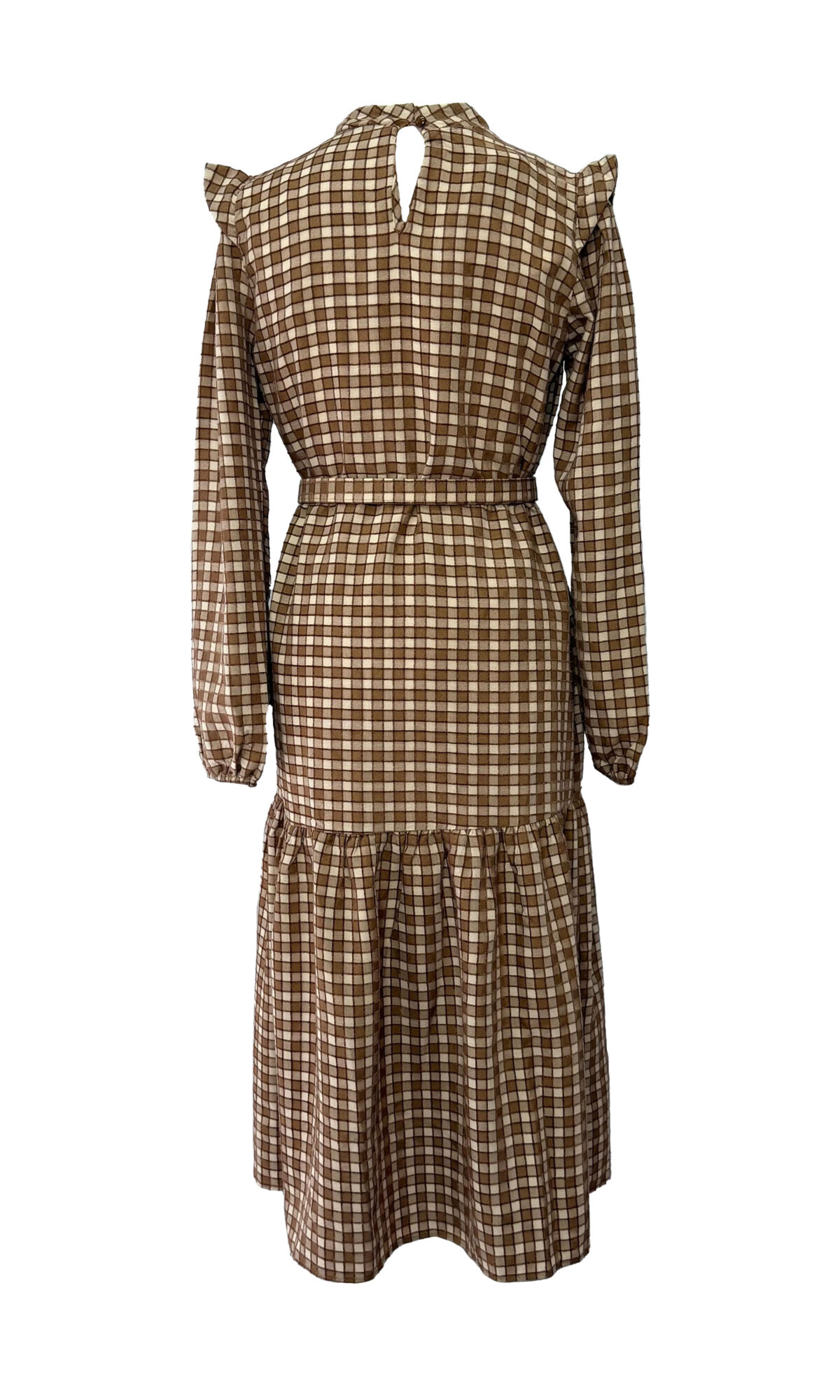 VESTIDO MIDI ML - MARROM - Imagem 5