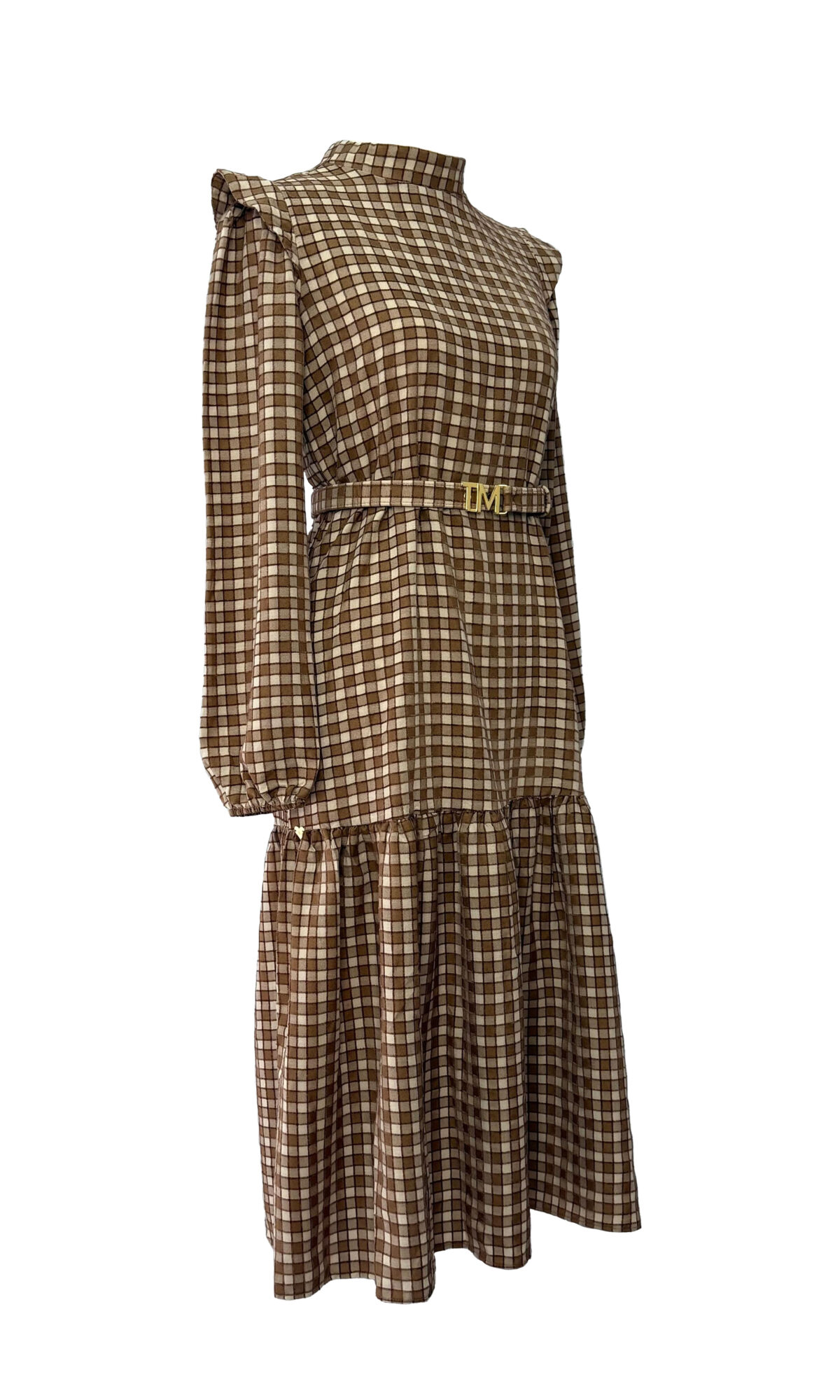 VESTIDO MIDI ML - MARROM - Imagem 2